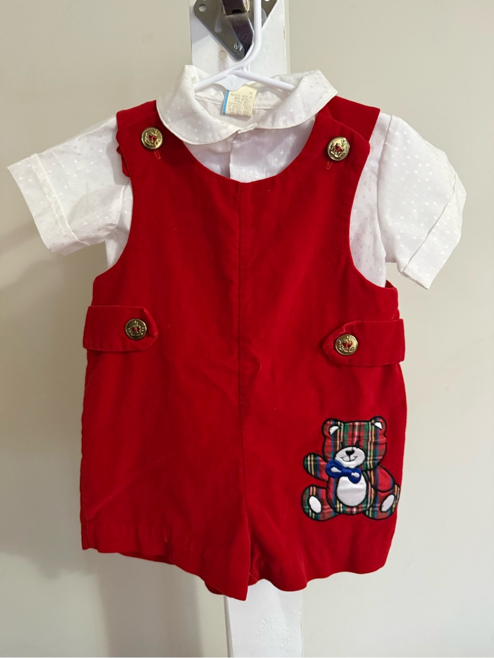 Vintage Teddy Bear Outfit